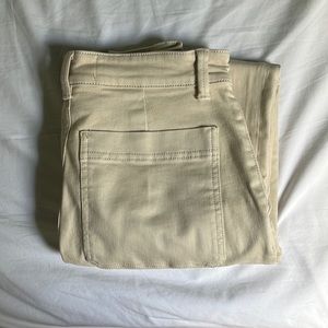 Everlane The Slim-Leg Crop in Sandstone